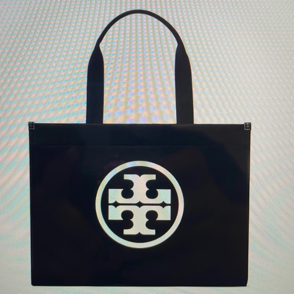 Tory Burch Ella monogram canvas tote bag
